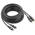 CABO RCA AUTOMOTIVO 4MM C/ TERRA - 5M