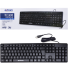 TECLADO USB EXBOM COM FIO BK-103