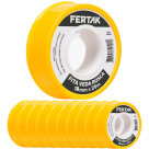 FITA VEDA ROSCA EM TUBO C/ 10 ROLOS DE 18MM X 25M