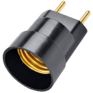 BOCAL E27 C/ TOMADA MACHO