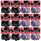 ELASTICO PARA CABELO - LACINHOS COLORIDOS 72 PCS