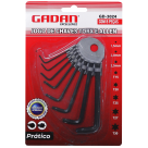 KIT CHAVE TORX & ALLEN C/ 8 PEÇAS - GADAN