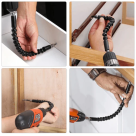 KIT CABO EXTENSOR FLEXIVEL + 11 PCS PARA PARAFUSADEIRA - GADAN