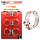 KIT ABRAÇADEIRA DE METAL 6UN.- GADAN
